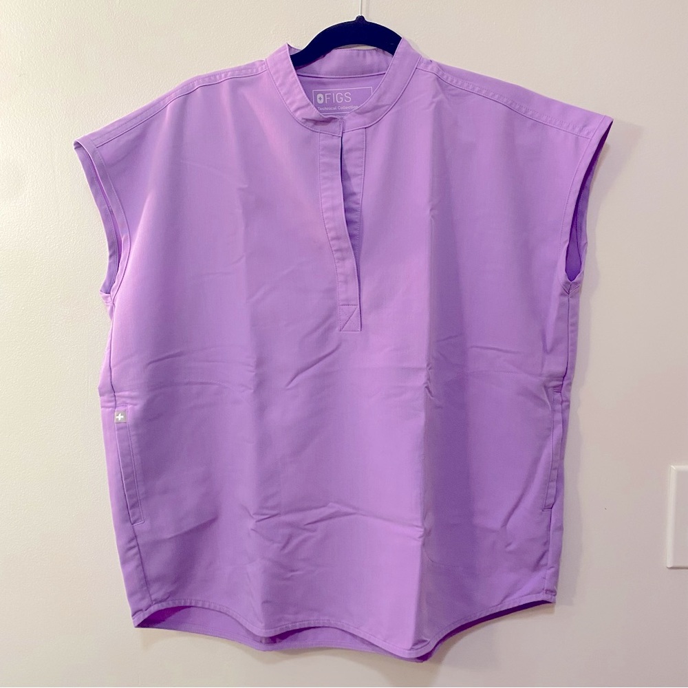 Figs | lilac dawn | Rafaela oversized top | small